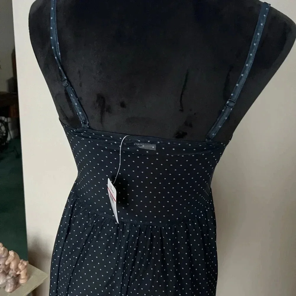 Black Madeline slip dress - Picture 6 of 9